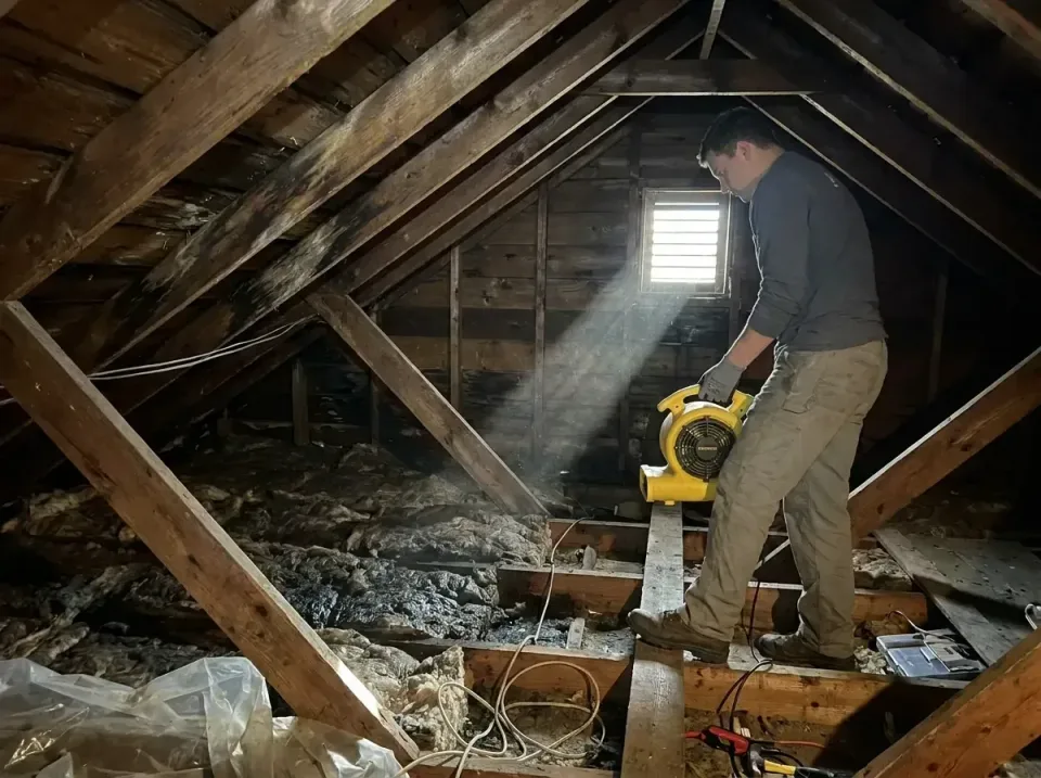 attic-water-damage-drying-proc-007 — frequently asked questions, Emergency Water Extraction & 24/7 Flood Response in Brawley…